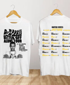 A Boogie Wit A Hoodie Better Off Alone Tour 2024 T Shirt, A Boogie Wit A Hoodie Concert Shirt, Better Off Alone Tour 2024 Shirt