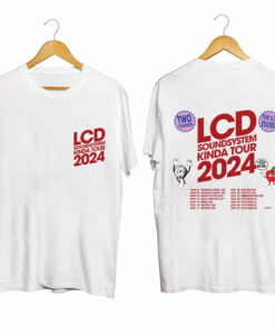 LCD Soundsystem 2024 North American Tour Shirt, LCD Soundsystem Band Fan Shirt, LCD Soundsystem 2024 Concert Shirt