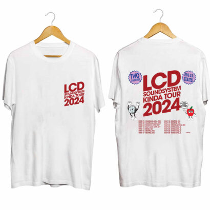 LCD Soundsystem 2024 North American Tour Shirt, LCD Soundsystem Band Fan Shirt, LCD Soundsystem 2024 Concert Shirt