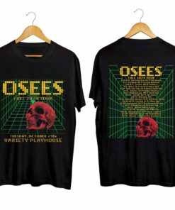 Osees 2024 tour shirt, Osees 2024 Fall Tour North America Shirt, Osees 2024 Concert Shirt