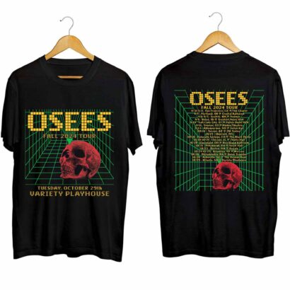 Osees 2024 tour shirt, Osees 2024 Fall Tour North America Shirt, Osees 2024 Concert Shirt