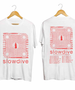 Slowdive 2024 Tour Shirt, Slowdive 2024 Concert Shirt, Slowdive Band Fan Shirt