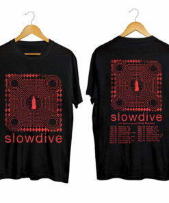 Slowdive 2024 Tour Shirt, Slowdive 2024 Concert Shirt, Slowdive Band Fan Shirt