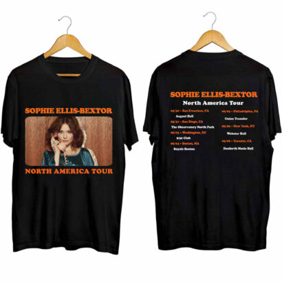 Sophie Ellis 2024 tour shirt, Bextor North America 2024 Tour Shirt, Sophie Ellis-Bextor 2024 Concert Shirt