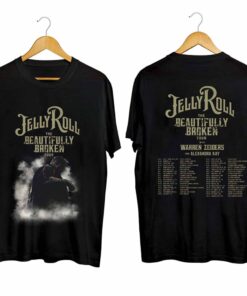 Jelly Roll 2024 tour shirt, Jelly Roll The Beautifully Broken Tour 2024 Shirt, Jelly Roll 2024 Concert Shirt, The Beautifully Broken 2024 Tee