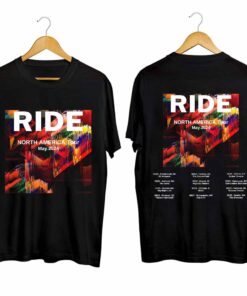 Ride 2024 Tour Shirt, Ride Band Fan Shirt, Ride 2024 North American Tour Shirt, Ride Shirt Gift