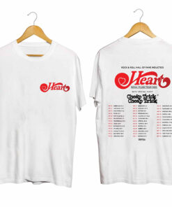 Heart 2024 Tour Shirt, Heart Band Shirt, Heart 2024 Concert Shirt, Heart Rock Band Royal Flush Tour Shirt