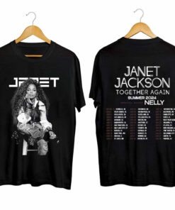 Janet Jackson Together Again Summer Tour 2024 Shirt, Janet Jackson Concert Shirt, Together Again 2024 Shirt