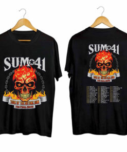 Sum 41 2024-2025 Tour Shirt, Sum 41 Band Shirt, Sum 41 2024 Concert Shirt, Sum 41 Rock Band Shirt
