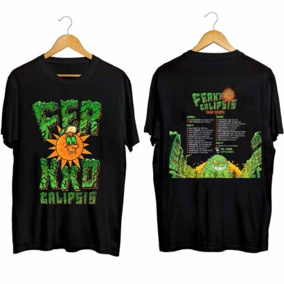 Ferxxocalipsis Tour 2024 Shirt, Feid Ferxxo 2024 Tour tee, Ferxxo 2024 Tour Shirt