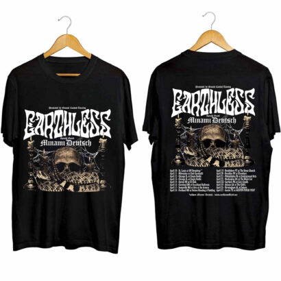 Earthless 2024 Tour Shirt, Earthless Rock Band Shirt, Earthless merch Shirt