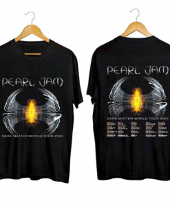 Pearl Jam - Dark Matter World Tour 2024 Shirt, Pearl Jam 2024 Concert Shirt, Pearl Jam Band Shirt