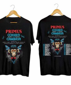 Primus and Coheed and Cambria - Summer 2024 US Tour Shirt, Primus Shirt, Primus 2024 Tour Shirt