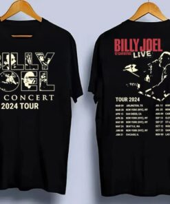 Billy Joel Music Tour 2024 Shirt, Vintage Billy Joel Music Tour Shirt, Billy Joel Merch Shirt