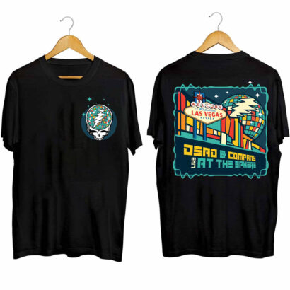 Dead & Company Sphere Shirt, Dead and Company Tour 2024 shirt, Grateful Dead, Dead and Co Las Vegas, Sphere Shirt