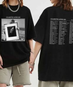 Cigarettes After Sex 2024 X's World Tour Shirt, Cigarettes After Sex Band Fan Shirt, Cigarettes After Sex 2024 Tour Shirt