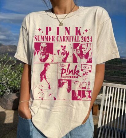 Pink Summer Carnival Tour 2024, P!nk Trustfull Album Shirt, P!nk Singer Music Tour 2024 shirt, P!nk Music Festival Apparel Fans Gift Shirt