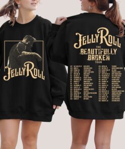 Jelly Roll The Beautifully Broken Tour 2024 Shirt, Jelly Roll 2024 Concert Shirt, The Beautifully Broken 2024 Tee