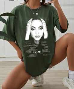 Sade Adu Music Tour 2024 T-Shirt, Adu Sade Love deluxe music 2024, SADE Merch Shirt, Sade Pop Music Tee, Sade Gift for Fans Lovers