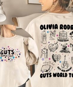 Guts World Tour 2024 Sweatshirt, Girls Concert T-shirt, Rodrigo World Tour Concert Sweatshirt, Olivia Bad Idea Right Shirt