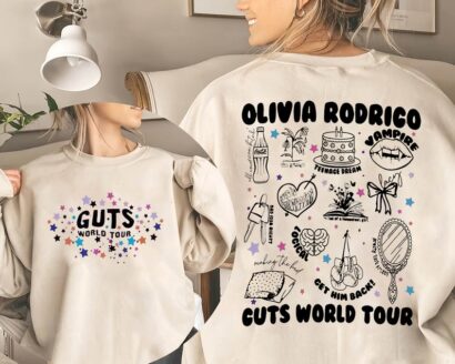 Guts World Tour 2024 Sweatshirt, Girls Concert T-shirt, Rodrigo World Tour Concert Sweatshirt, Olivia Bad Idea Right Shirt