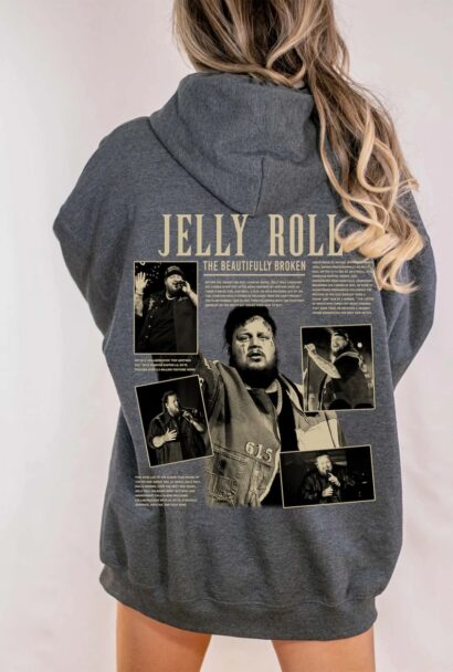 Jelly Roll The Beautifully Broken Tour 2024 Shirt, Jelly Roll 2024 Concert Shirt, The Beautifully Broken 2024 Tee