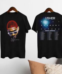 Usher Past Present Future Tour 2024 Shirt, Usher Concert 2024 Shirt, Usher Fan Gift, Usher Shirt, Usher Tour Merch