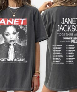 Janet Jackson 90s Vintage Shirt, Together Again Tour Double Side Shirt, Janet Jackson Concert Shirt, Janet Jackson Shirt Fan Gifts