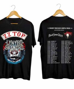 Lynyrd Skynyrd ZZ Top Tour 2024 Shirt, ZZ Top World Tour 2024 Shirt, Lynyrd Skynyrd Tour 2024 Tee