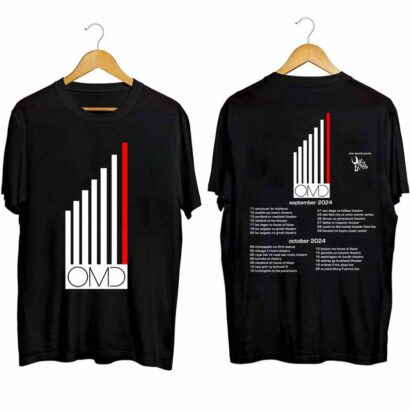 OMD Tour 2024 Shirt, OMD 2024 Concert Shirt