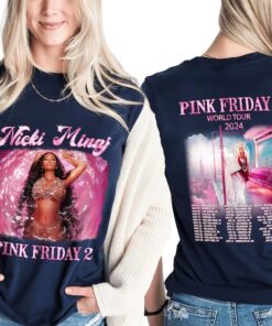 Retro Nicki Minaj Pink Friday 2 Sides Shirt, Nicki Minaj Shirt