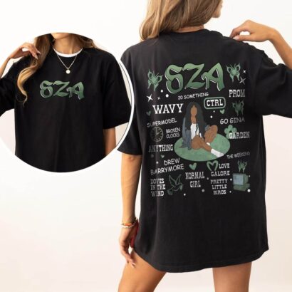 SZA Ctrl Album Shirt, SZA SZA Ctrl Shirt