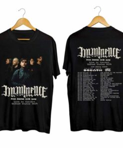 Imminence The Black Tour 2024 Shirt, Imminence Band Fan Shirt, Imminence 2024 Concert Shirt, The Black 2024 Concert Shirt