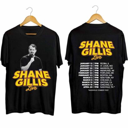 Shane Gillis 2024 Tour Shirt, Shane Gillis Fan Shirt, Shane Gillis 2024 Concert Shirt