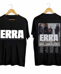 Erra Cure 2024 North American Tour Shirt, Erra Band Fan Shirt, Erra 2024 Concert Shirt, Cure North American Concert 2024 Shirt