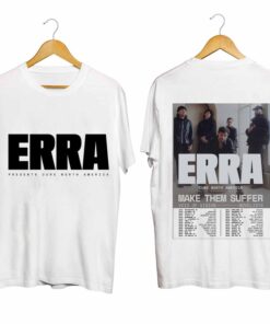 Erra Cure 2024 North American Tour Shirt, Erra Band Fan Shirt, Erra 2024 Concert Shirt, Cure North American Concert 2024 Shirt