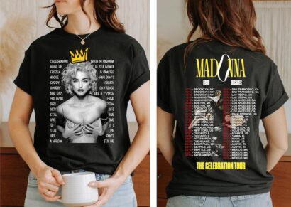 Madonna The Celebration Tour 2024 Shirt, Madonna Tour 2024 shirt, Madonna Fan Gifts