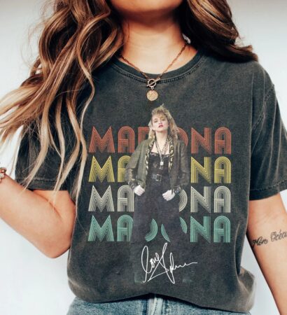 Madonna Tour Shirt, Madonna Retro Vintage T-Shirt, Four Decades Tour Shirt, Madonna Tank Top