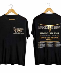 Brooks & Dunn 2024 Tour Shirt, Brooks And Dunn Vintage Country Concert Shirt, Brooks and Dunn The Reboot 2024 Tour Tee