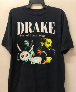 Vintage 90s Dreka For All the Dogs Shirt, Dreka Graphic Tee Shirt, Dreka Rapper Tee, Dreka Vintage Shirt, Certified Lover Boy Shirt