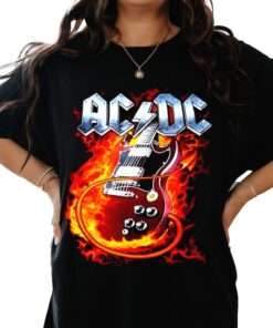 AC/DC Vintage T-Shirt, ACDC Shirt Fan Gifts, Acdc Graphic Tee