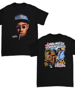 Tyler The Creator T Shirt, Call Me If You Get Lost Tour Fan Shirt