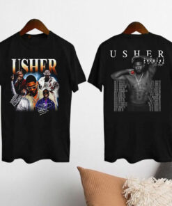 Vintage Usher Concert 2024 Shirt, Past Present Future Tour Shirt, Usher Fan Gift, Usher Bootleg Shirt, Usher Merch