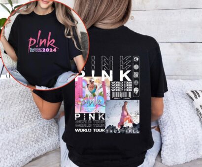 P!nk Summer Carnival 2024 Tour 2 Sided Shirt, Trustfall Album Tee, Music Festival Shirt,