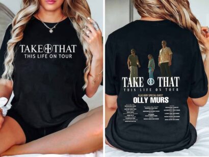 Take That This Life on Tour 2024 Shirt, Take That Concert 2024 T-Shirt, Take That Band Fan Gift