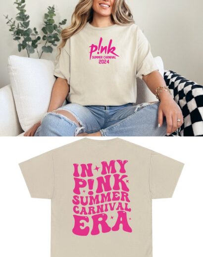 P!nk Pink Singer Summer Carnival 2024 Tour shirt, Pink Fan Lovers Shirt,Trustfall Album Tour Shirt, Pink Tee Shirt,Pink Concert Shirt