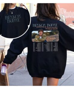 Benson Boone 2024 World Tour Shirt, Benson Boone Shirt, Benson Boone Fan Gifts