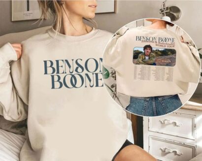 Benson Boone 2024 World Tour Shirt, Benson Boone Shirt, Benson Boone Fan Gifts