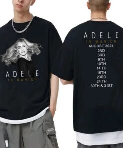 Adele In Munich 2024 Shirt, Adele In Munich 2024 Tour Shirt, Adele Fan Shirt, Adele 2024 Concert Shirt