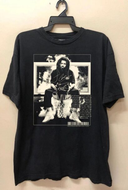 J COLE Vintage 90s Graphic Style T-Shirt, J Cole Merch Blur Tour 2024, JCole Homage Gift, J COLE T-Shirt